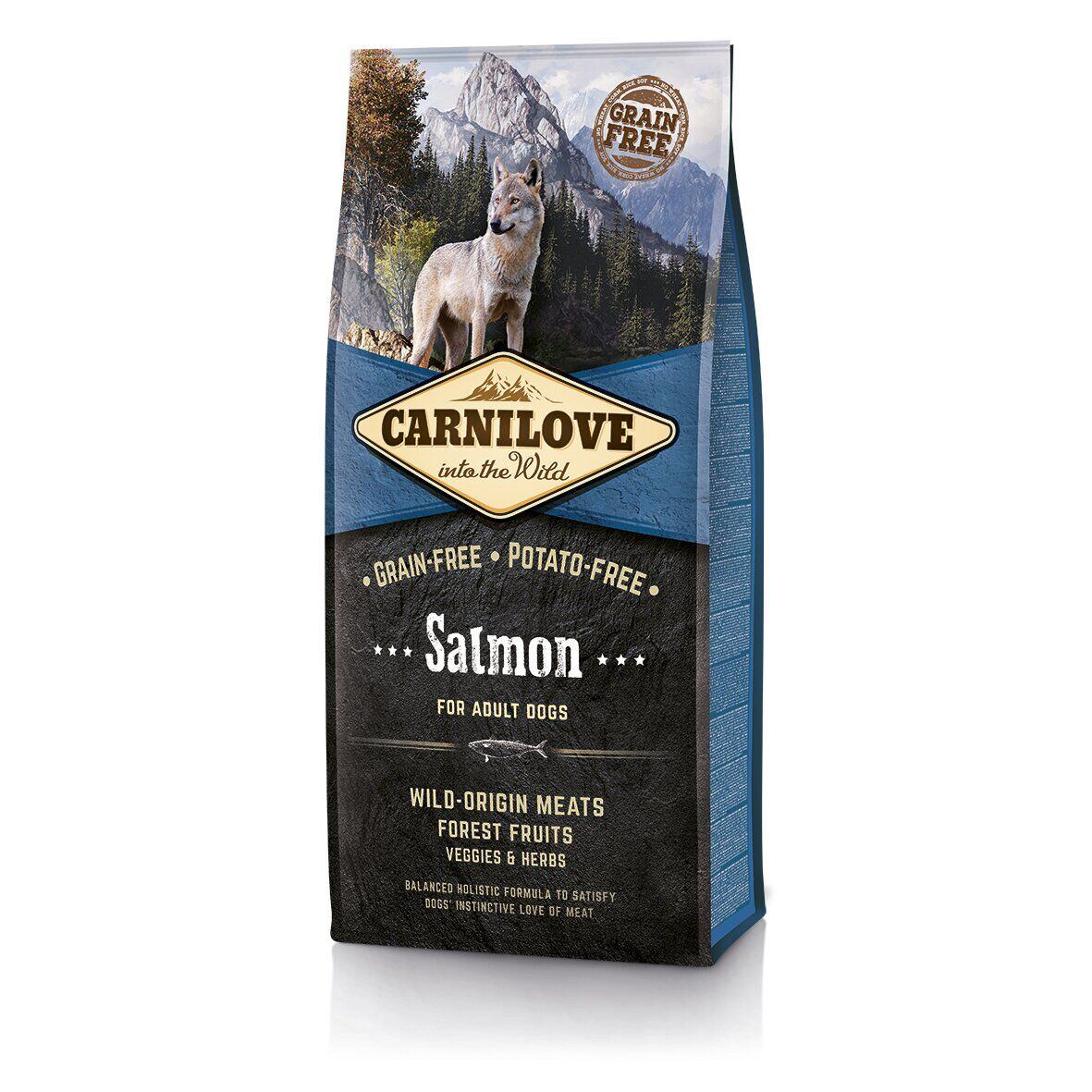 Сухой корм для взрослых собак Carnilove Salmon Adult 12 кг 8595602508907, фото №1