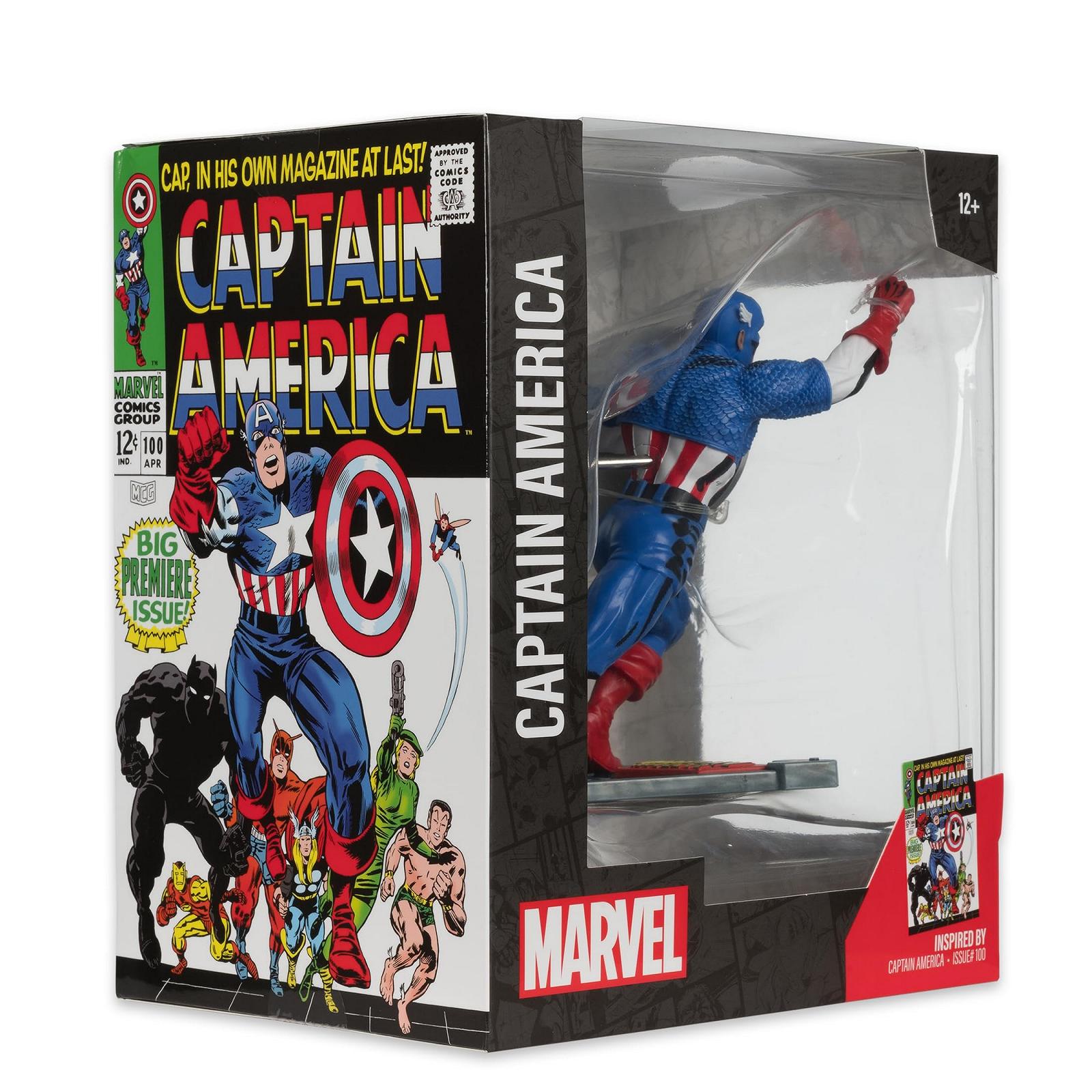 Фигурка McFarlane Toys Marvel Капитан Америка 1:10, фото №7