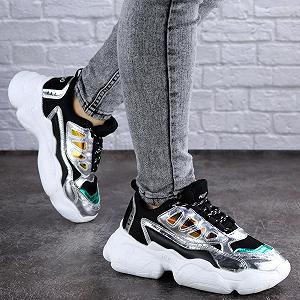 Женские кроссовки Fashion Queno 1993 40 размер 24,5 см Черный Женские кроссовки Fashion Queno 1993 40 размер 24,5 см Черный