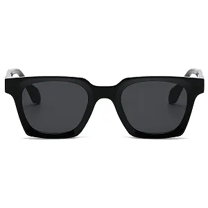 Сонцезахисні окуляри Квадратні Класичні Ретро RUNHUIS для Чоловіків та Жінок Трендові Прямокутні Вузькі synthetic.ua - Фото 1