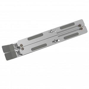 Подставка для ноутбука алюминиевая регулируемая по высоте с 5 уровнями, складная и эргономичная - портативная подставка для ноутбука, совместимая с MacBook, Asus, Acer, HP, до 17,3 дюймов synthetic.ua - Фото 1