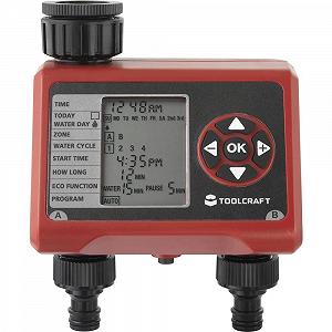 Контроллер, таймер ирригационный TOOLCRAFT Easy Duo TO-7141443 synthetic.ua - Фото 1