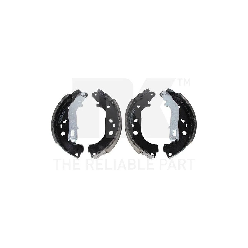 Комплект гальмівних колодок NK 2723725 для FIAT LANCIA OPEL VAUXHALL задня вісь, фото №1