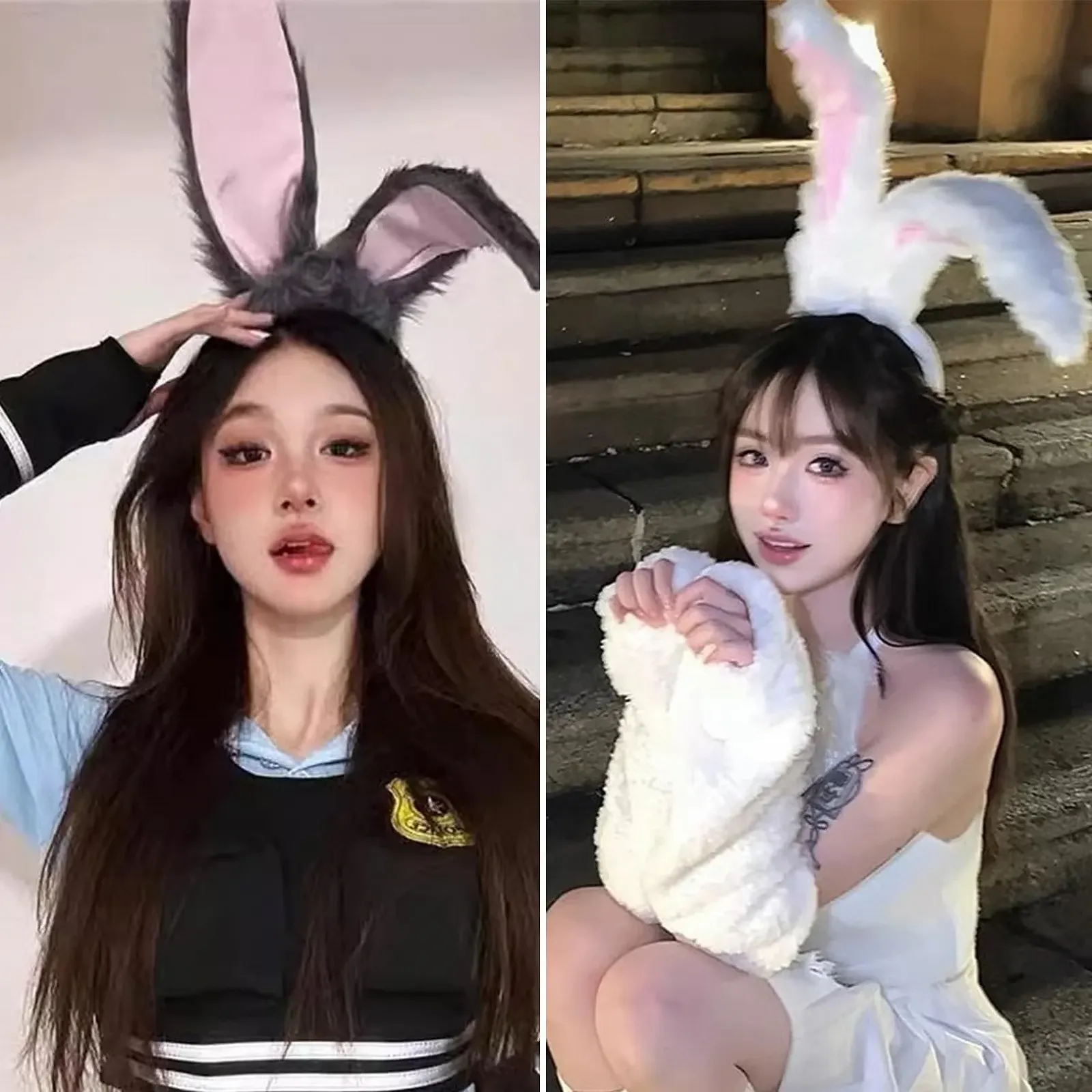 Обруч Вушка Кролика xianshi, 2 шт., фото №6