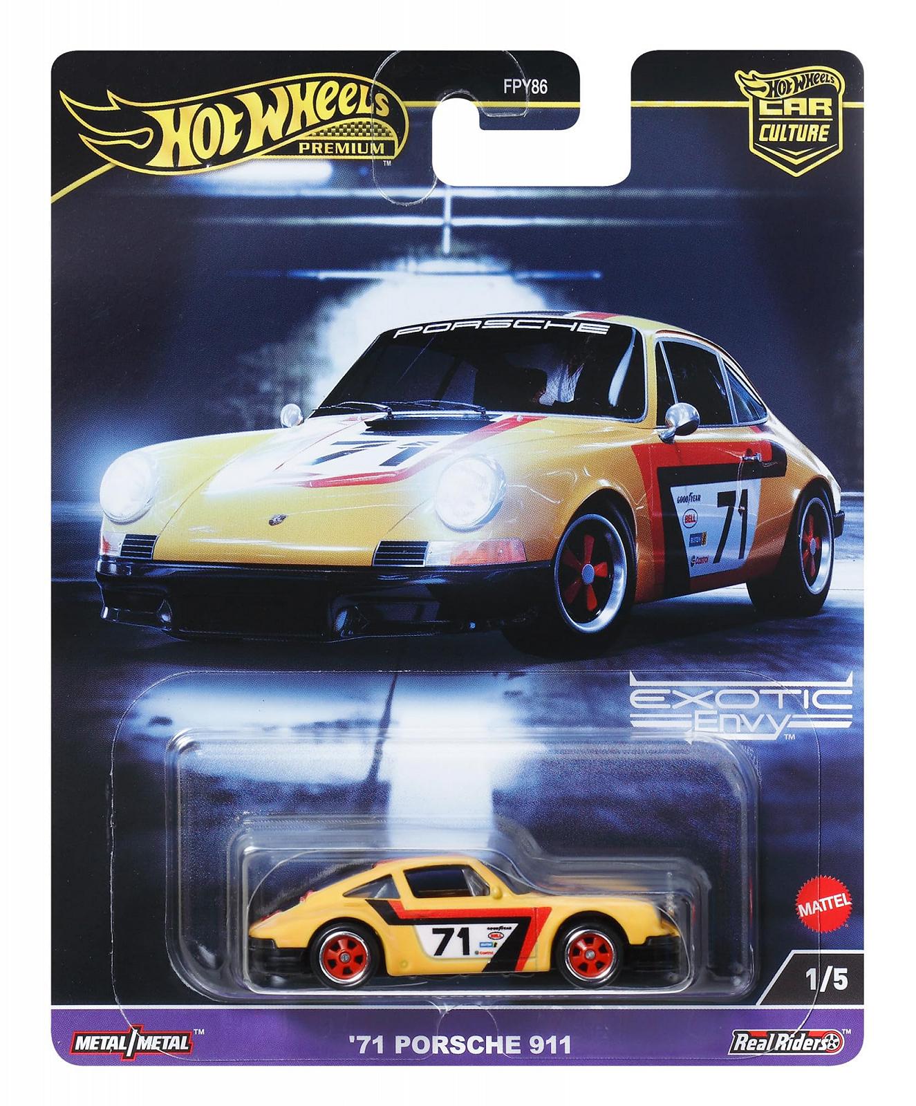 Автомобіль Hot Wheels Premium Porsche 911, Car Culture Circuit Legends 1:64 HKC80, фото №1
