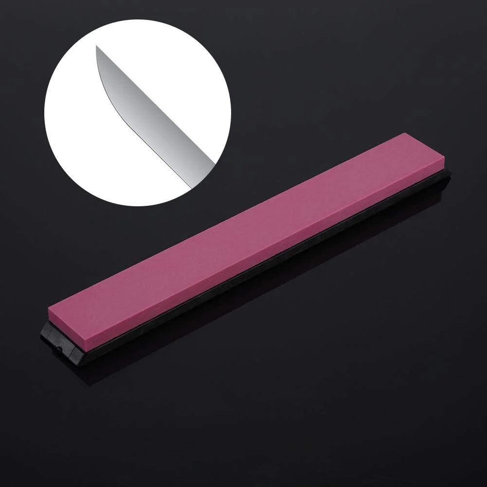 Точильный камень 3000# Ruby рубиновый с нескользящим основанием, фото №6