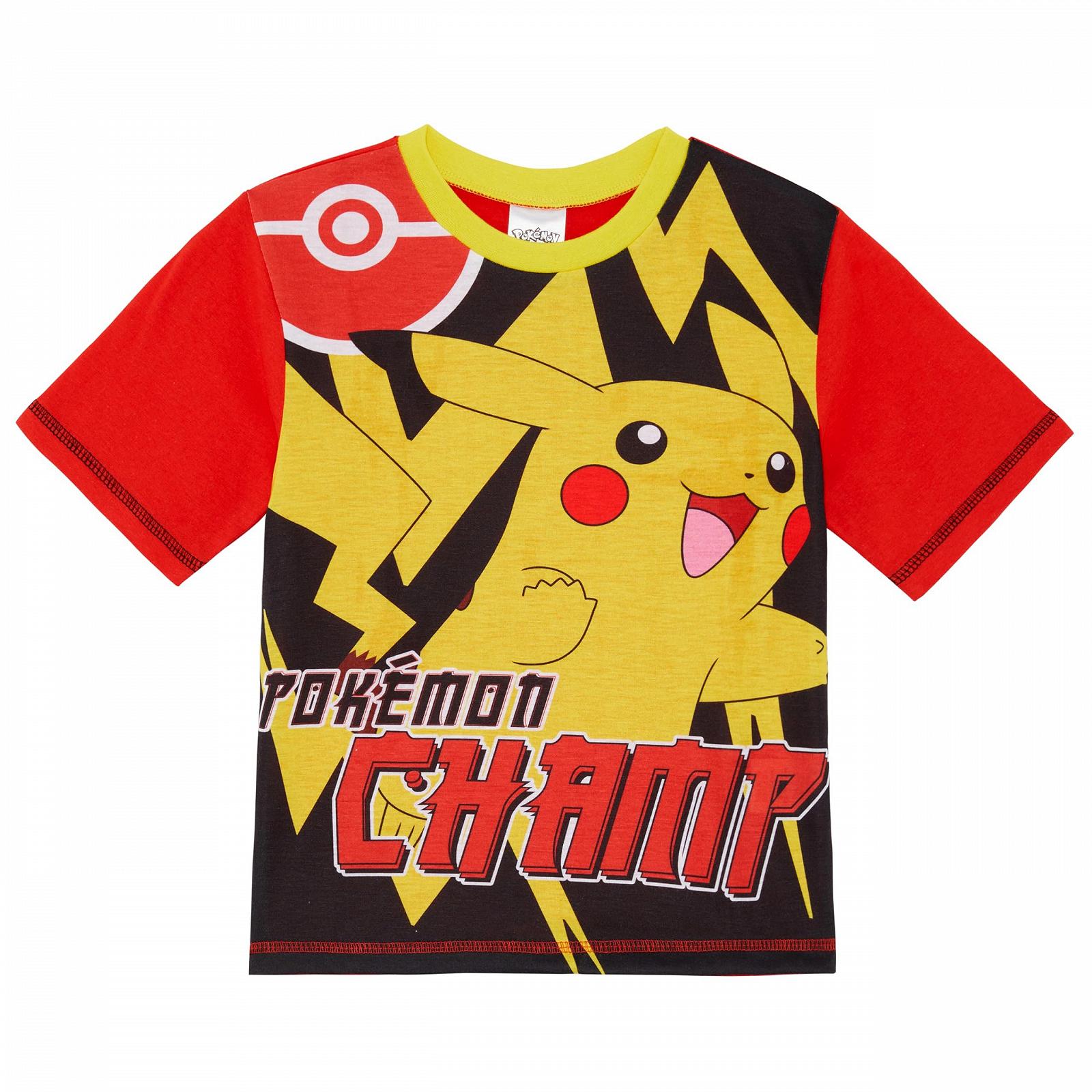 Комплект піжамний Pokemon Pikachu the Champ для хлопчиків, фото №2
