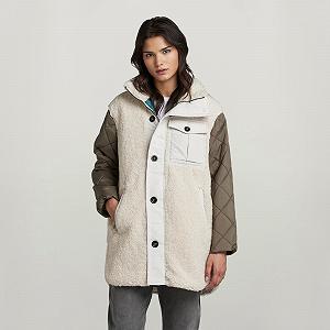 Женская куртка G‑Star RAW Teddy Mix Jacket Carley Teddy - S - Фото 1