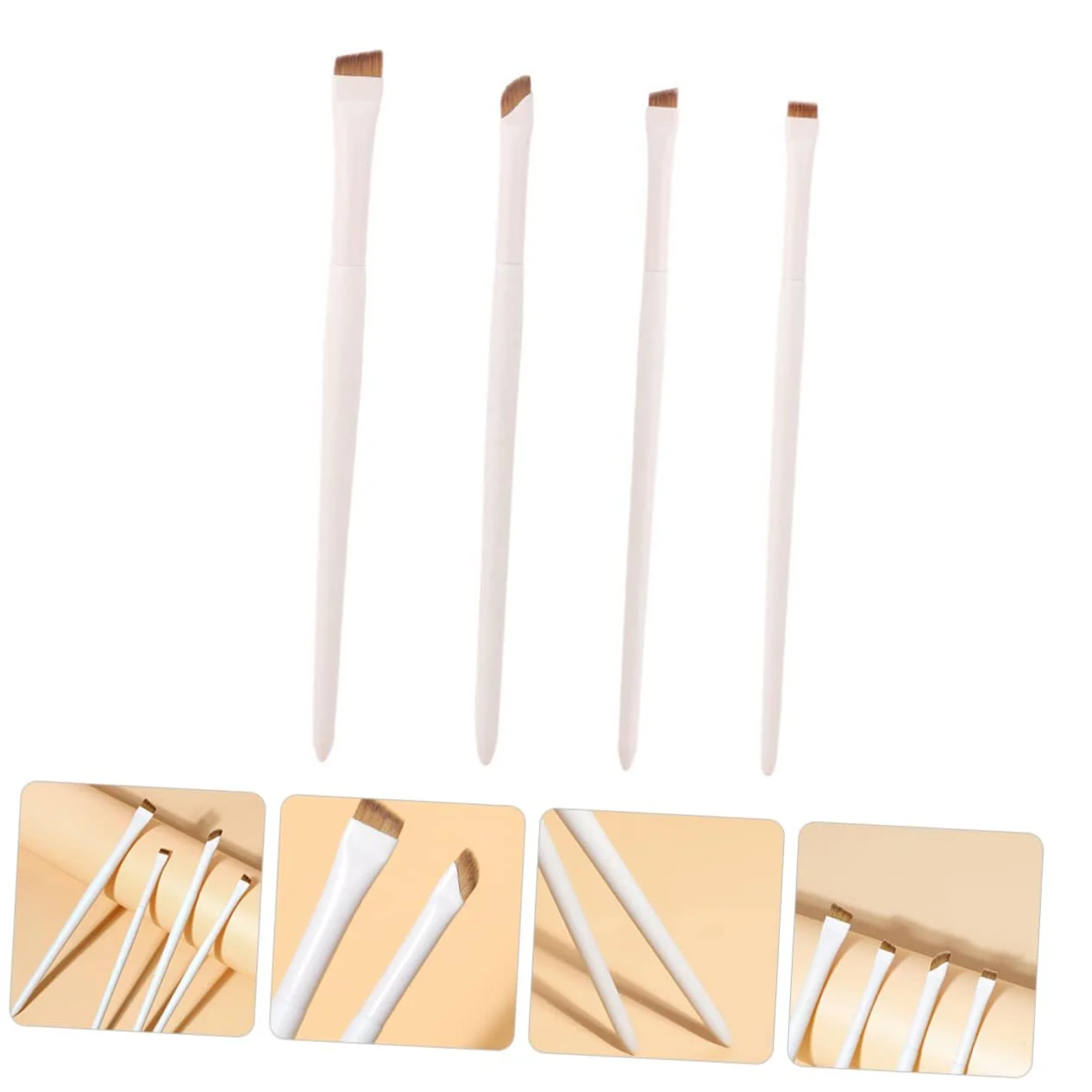 Пензлі для підводки Healeved Плоский Інструмент для макіяжу очей, фото №6