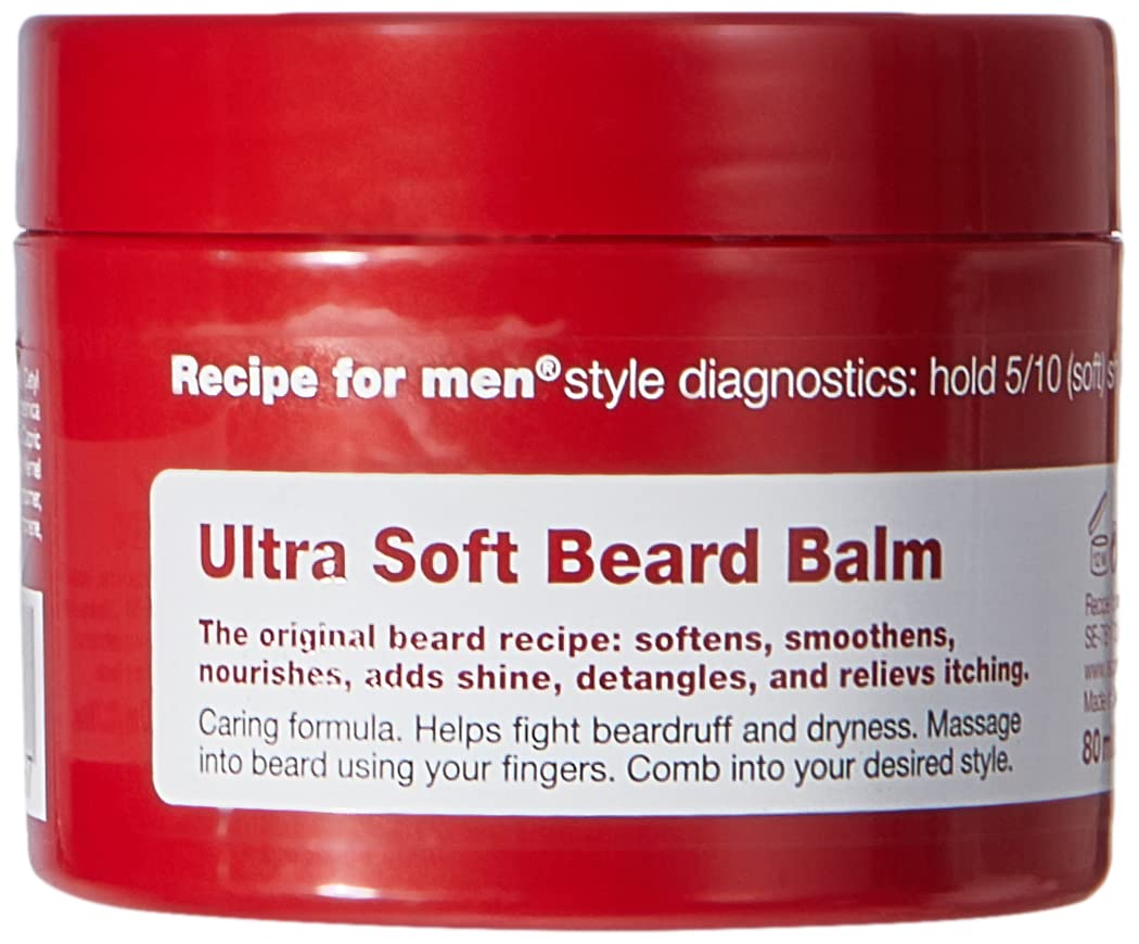 Бальзам Recipe For Men Trio Pack для бороды Более нежный, Питательный, Распутывающий для бороды и снимает зуд Упаковка из 3, фото №1