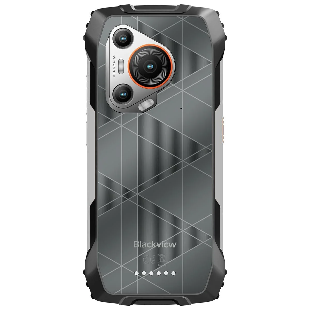 Защищенный смартфон Blackview BL7000 8/256 ГБ 6.78" 120 Гц 7500 мАч IP68/IP69K 50 Мп 5G Dual SIM Orange, фото №3