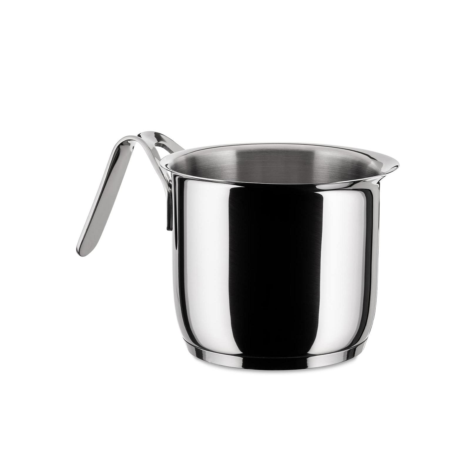 Кастрюля Alessi POTS&PANS молочник нержавеющая сталь серебристый 9.2 x 23 x 53.5 см, фото №2 Кастрюля Alessi POTS&PANS молочник нержавеющая сталь серебристый 9.2 x 23 x 53.5 см, фото №2