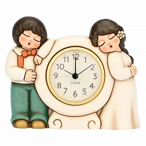 Настольные часы THUN Керамика Коллекция Bomboniera 15.6 x 5.7 x 12.8 см - Фото 1