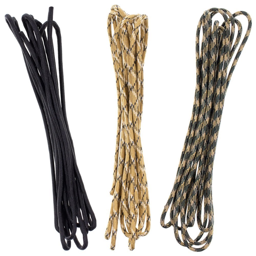 Набір для браслетів з паракорду PARACORD PLANET - Кресало, свисток і компас - 3 шт., платиновий контур, фото №5