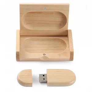 Купити USB-накопичувач Wooden 16GB USB 2.0 Oval Wood - Фото 1 USB-накопичувач Wooden 16GB USB 2.0 Oval Wood - Фото 1