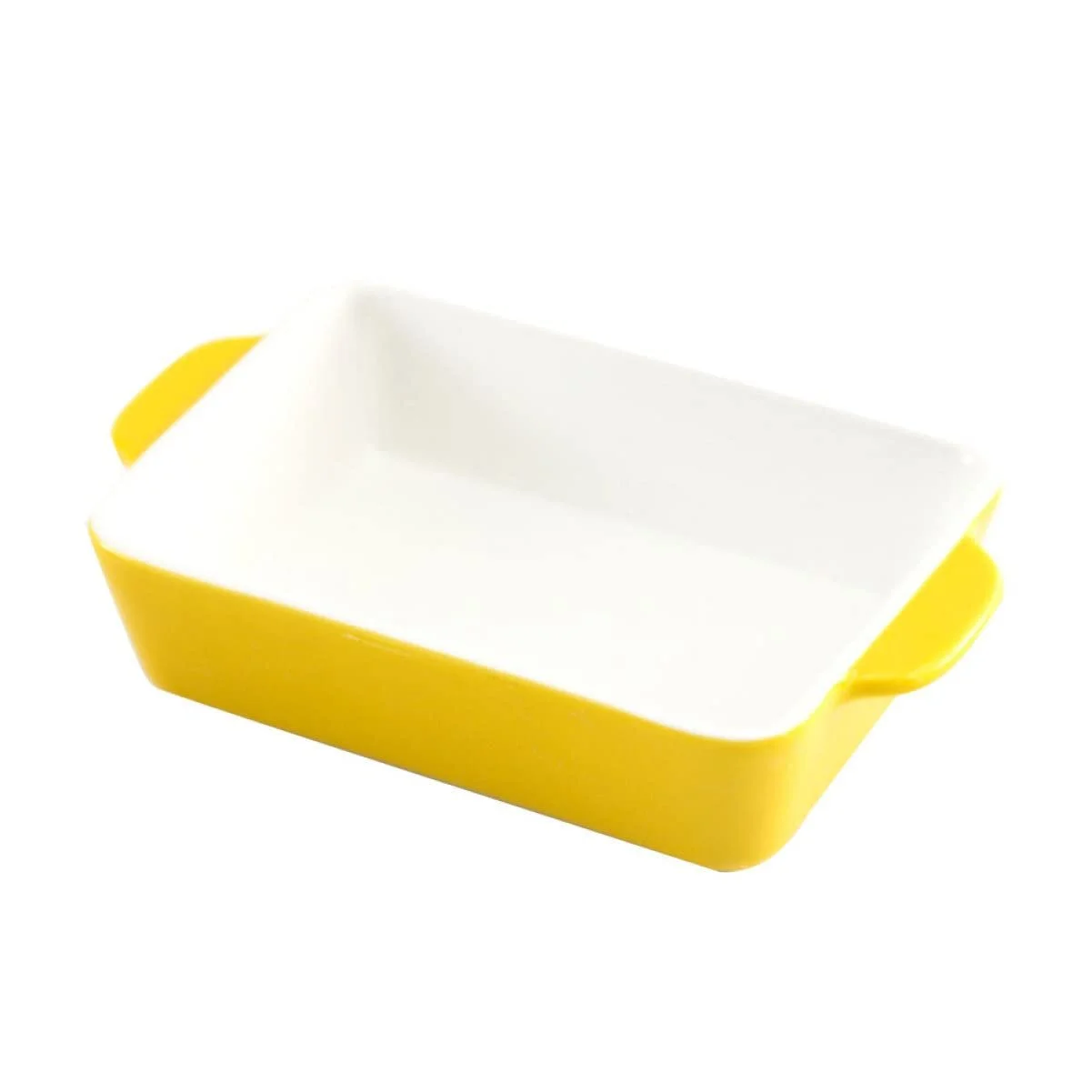 Форма для запікання Healifty Керамічна Прямокутна Жовта, фото №1 Форма для запікання Healifty Керамічна Прямокутна Жовта, фото №1