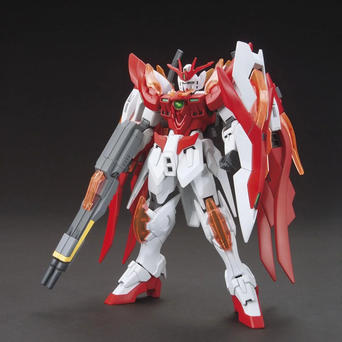 Сборная модель Bandai Hobby Gundam Build Fighters Try #33 Wing Gundam Zero Honoo Bandai HGBF Красная, фото №2
