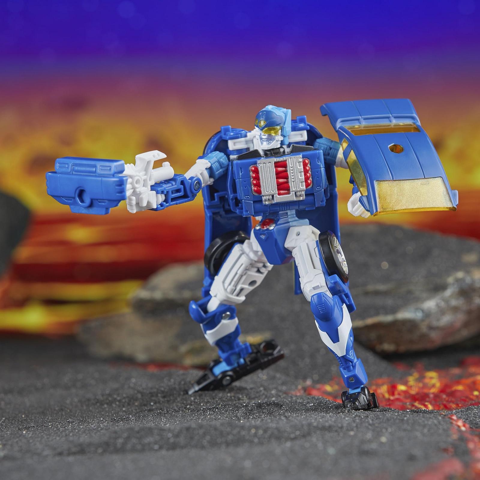 Фигурка Deluxe Class Transformers Legacy United Автобот Сайд Берн из вселенной Robots in Disguise 2001, фото №7