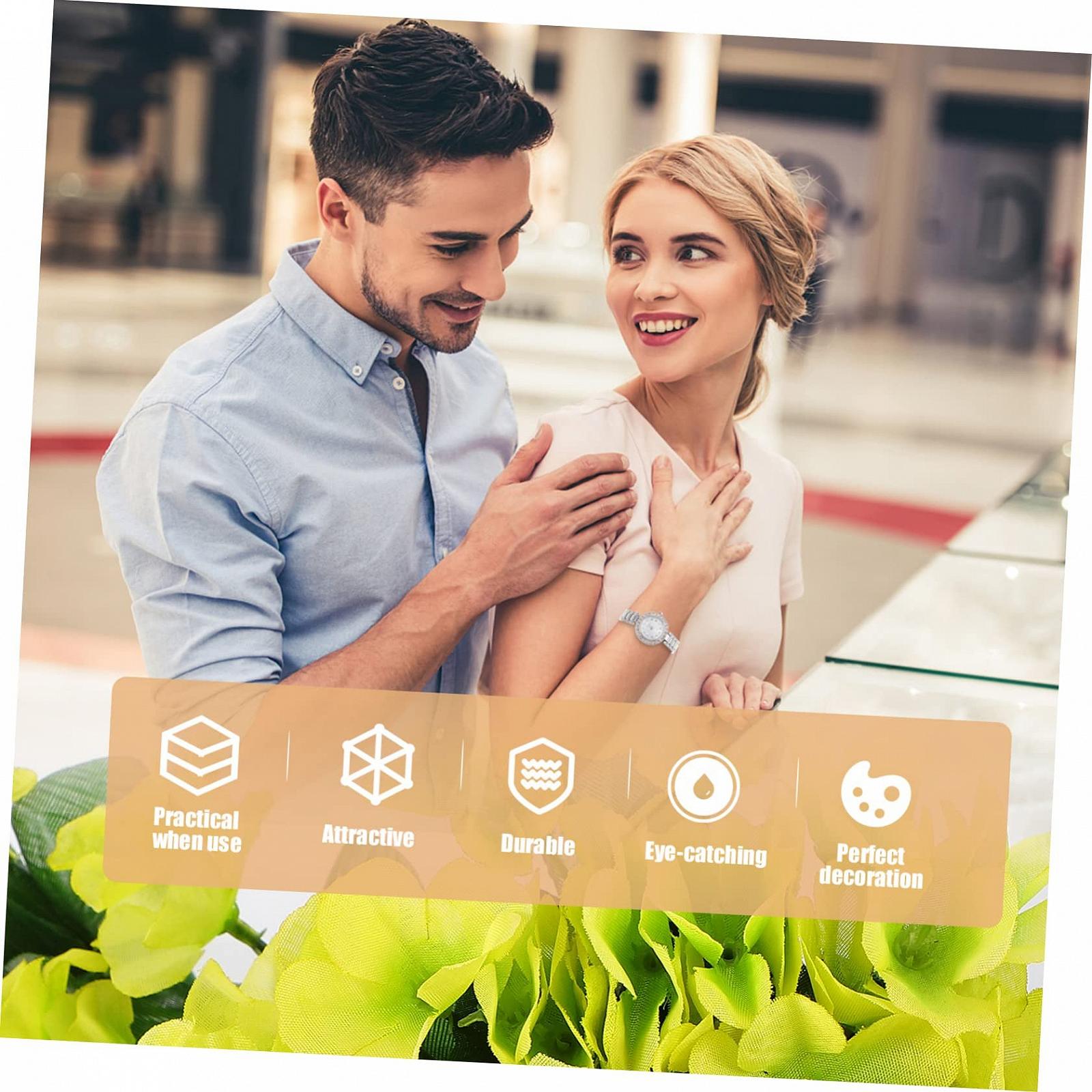 Годинник з браслетом LIFKOME Жіночий годинник з подарунковим набором Сріблястий, фото №6