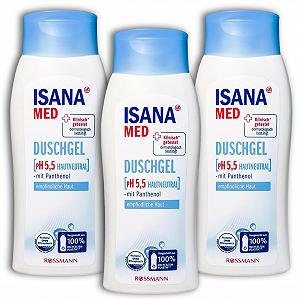 Купити Гель для душу Isana Med PH5 Skin Neutral 250 мл 3 шт. - Фото 1 Гель для душу Isana Med PH5 Skin Neutral 250 мл 3 шт. - Фото 1