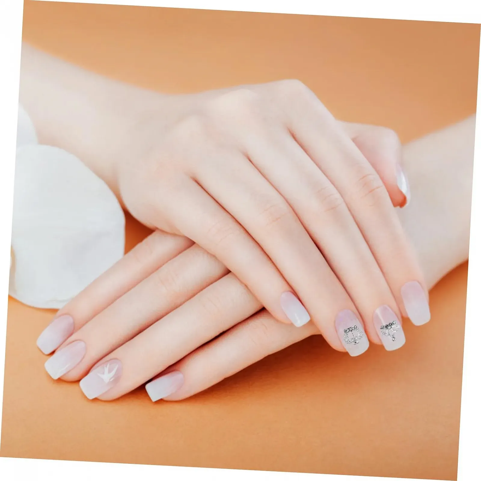 Украшения для ногтей в форме короны, набор 50 штук, сплав, украшения для маникюра, стразы, фото №5