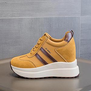 Кроссовки на танкетке MIEHUIAI женские, платформа 10 см synthetic.ua - Фото 1