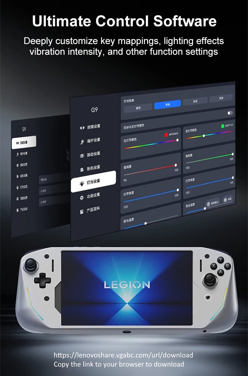Контролер Lenovo LEGION G9 Gaming Controller Grey для Legion Y700 Tab Gen2/3/4, фото №14