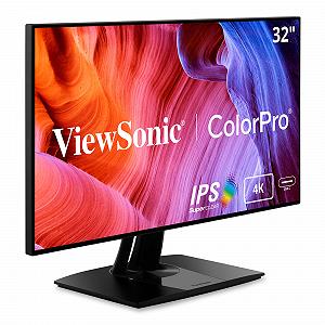Монітор Viewsonic ColorPro VP3268A-4K 80 см (32 дюйми) Чорний - Фото 1