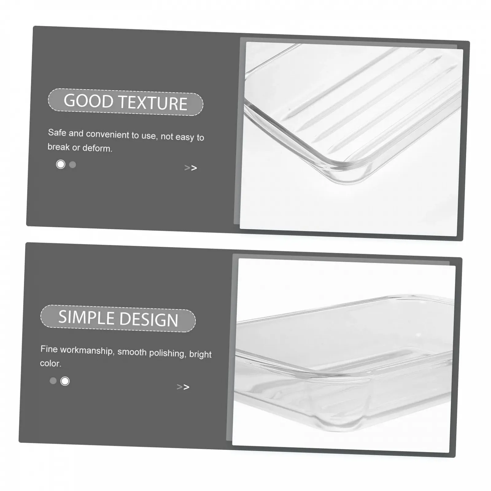 Форма для запекания BESTYASH Прозрачная Термостойкая Стеклянная, фото №5