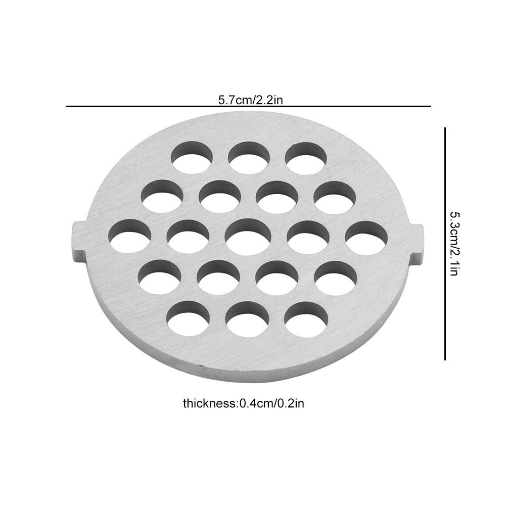 Перфорований диск ніж для м'ясорубки Dioche 7mm Hole, фото №4
