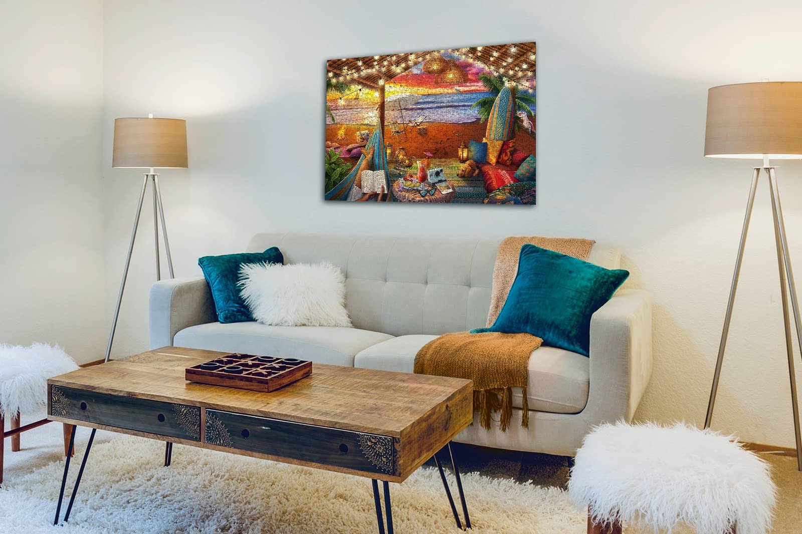 Пазл Ravensburger 16795 Sunset on the Beach 500 элементов с крупными деталями, фото №5