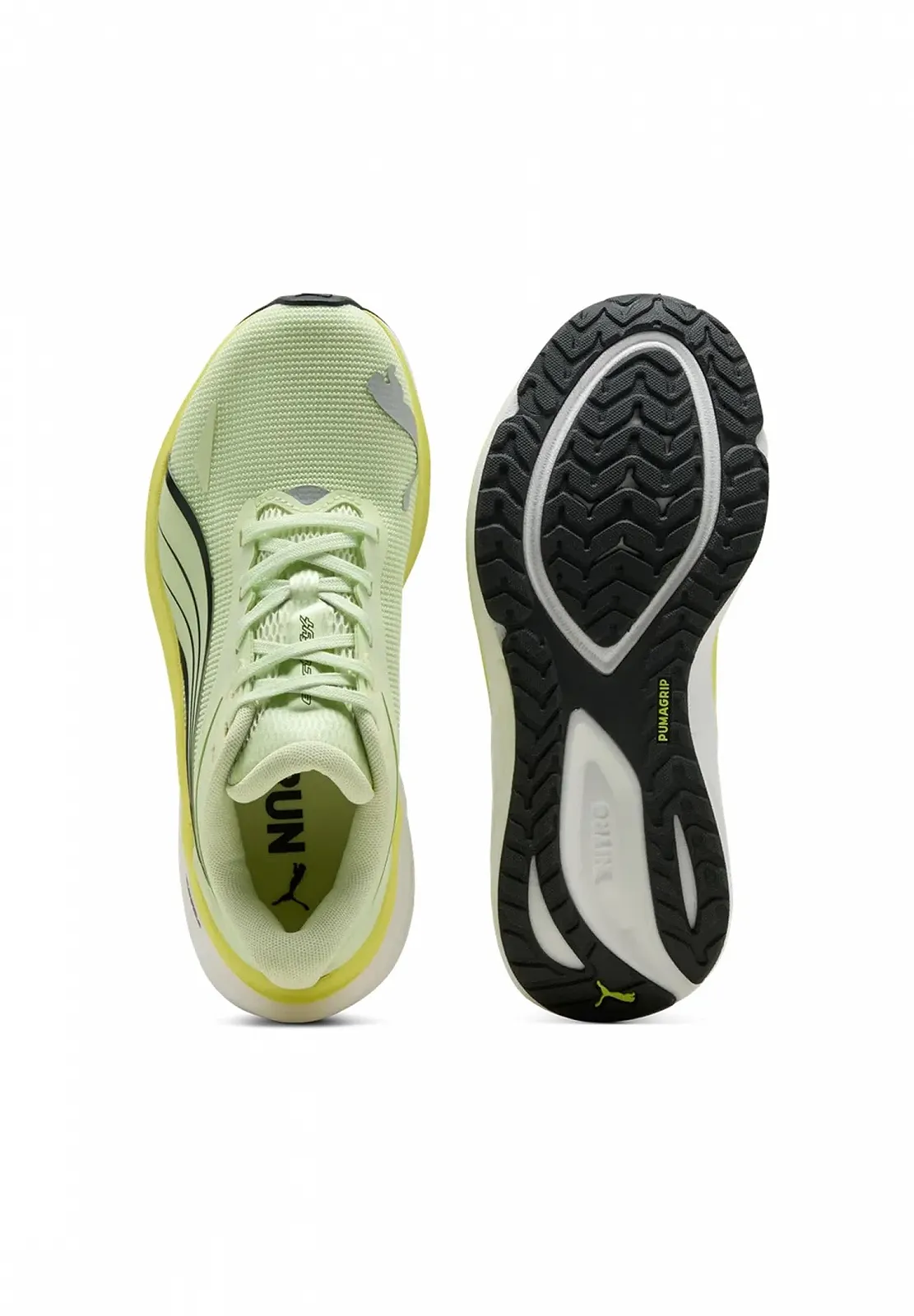 Кросівки для зали PUMA Electrify Nitro 4 Jr Дитячі 401508 Жовтий, фото №5