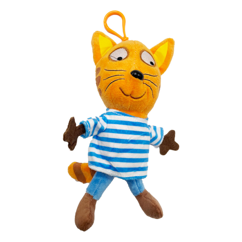 Мягкая игрушка-брелок Три Кота Коржик TRK-20-1, 20 см, фото №1 Мягкая игрушка-брелок Три Кота Коржик TRK-20-1, 20 см, фото №1