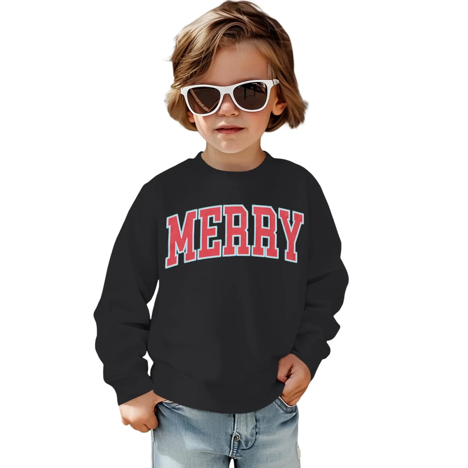 Дитячий світшот C&M WODRO Різдвяний Принт, фото №1