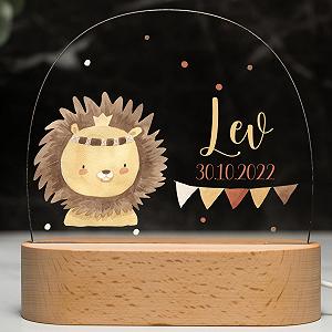 Kidsmood Нічна лампа з бажаним ім'ям, Індивідуальна нічна лампа, Мила нічна лампа для дітей - Фото 1