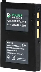 Аккумулятор PowerPlant JVC BN-VM200 DV00DV1334 - Фото 1