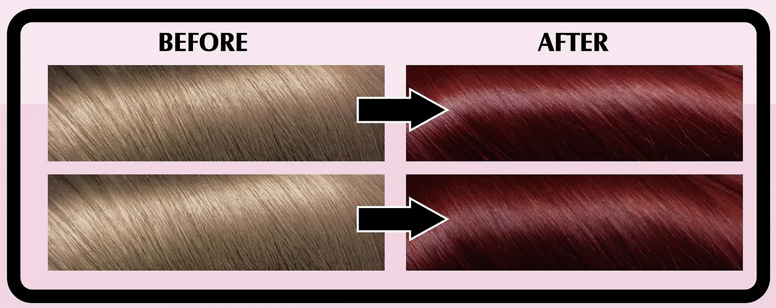 Фарба для волосся FYNE Стійка Бордовий для жінок - Крем-фарба для домашнього використання з вбудованим кондиціонером - М'яка, фото №2