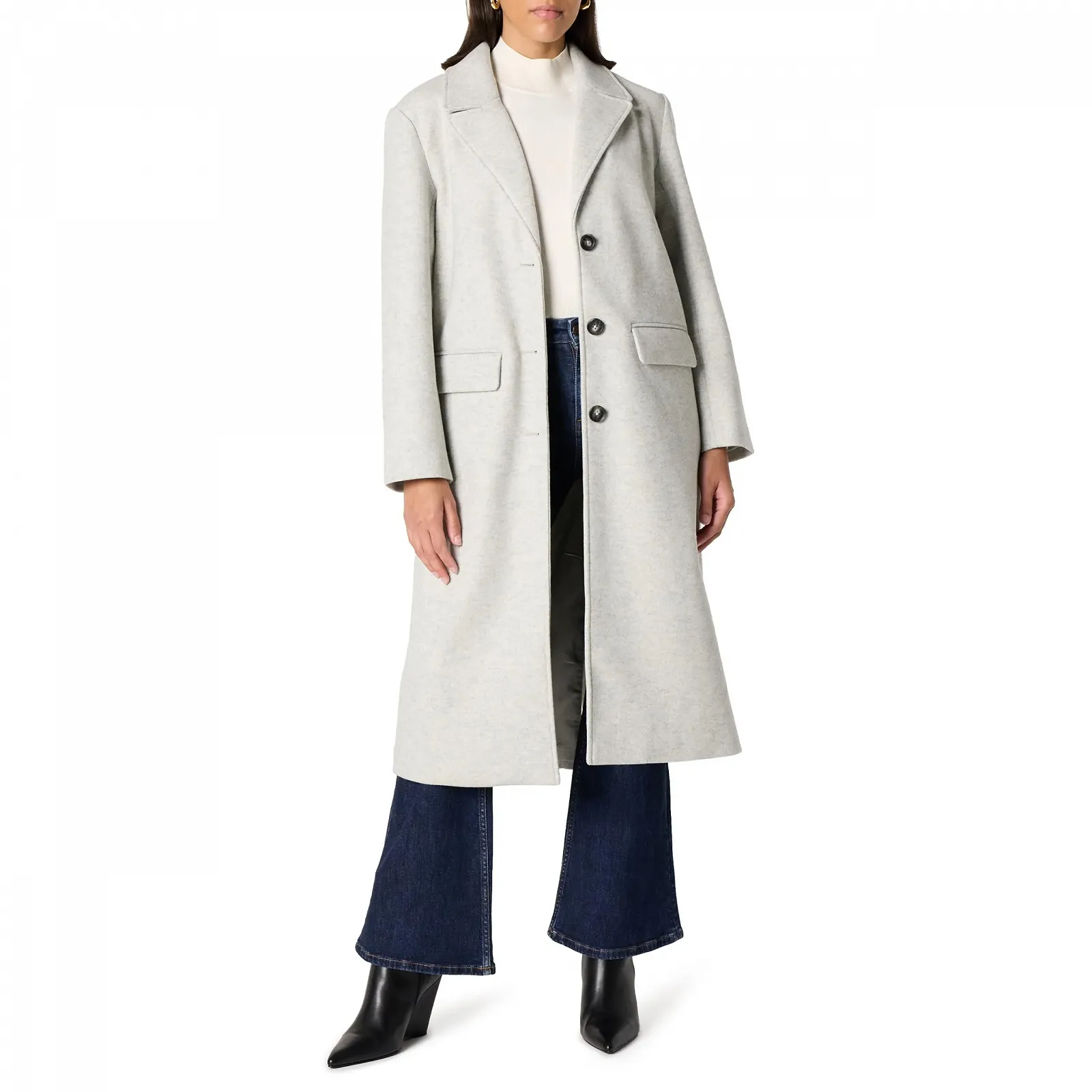 Пальто вільного крою The Drop Liam Жіноче, фото №1