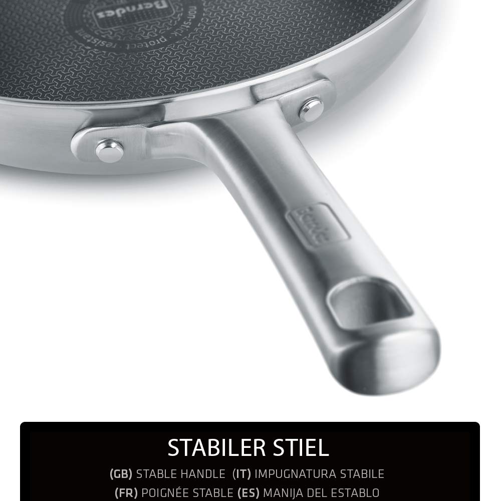 Сковорідка Berndes Tricion Resist 32 см Витримка до подряпин Швидке нагрівання Антипригарне покриття, фото №6