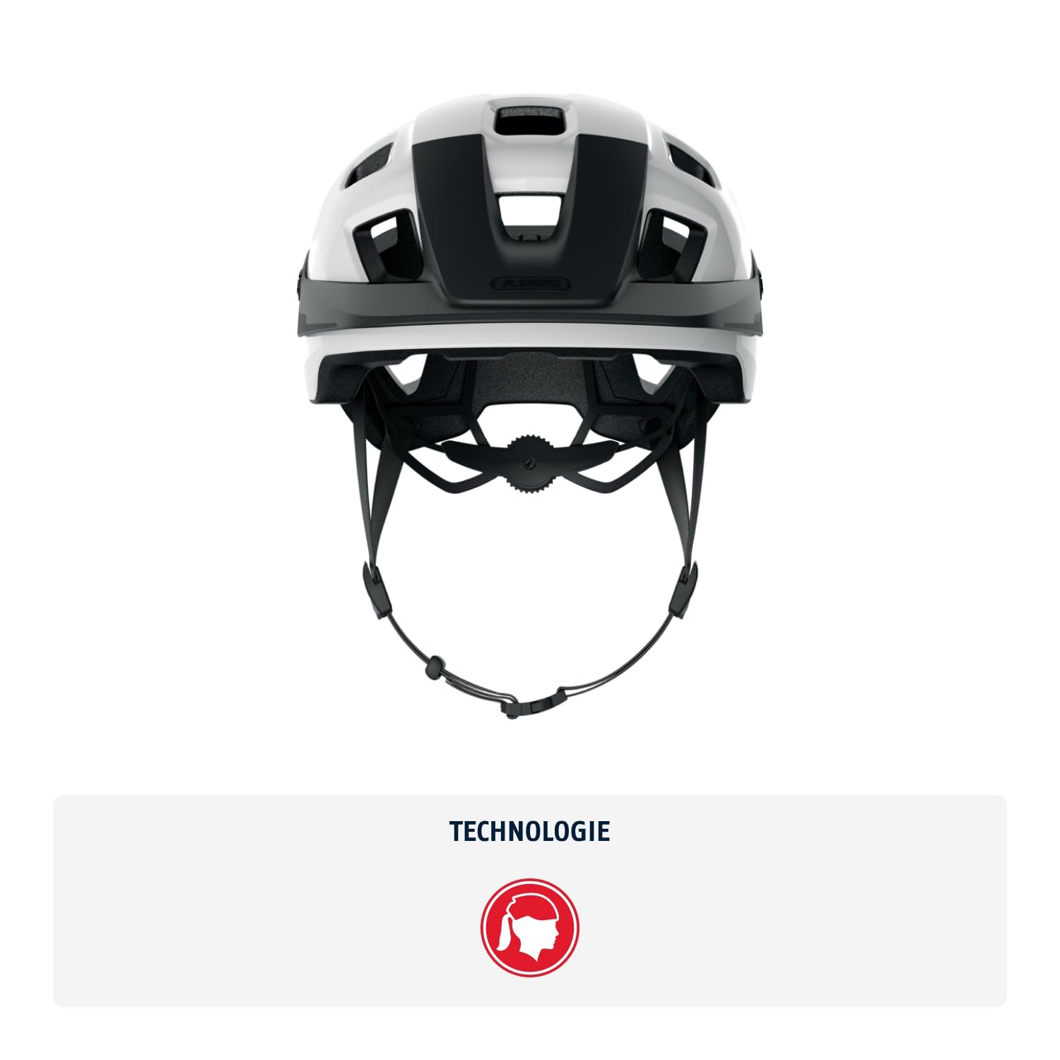 Шолом MTB ABUS MoTrip з регульованим по висоті козирком, фото №2