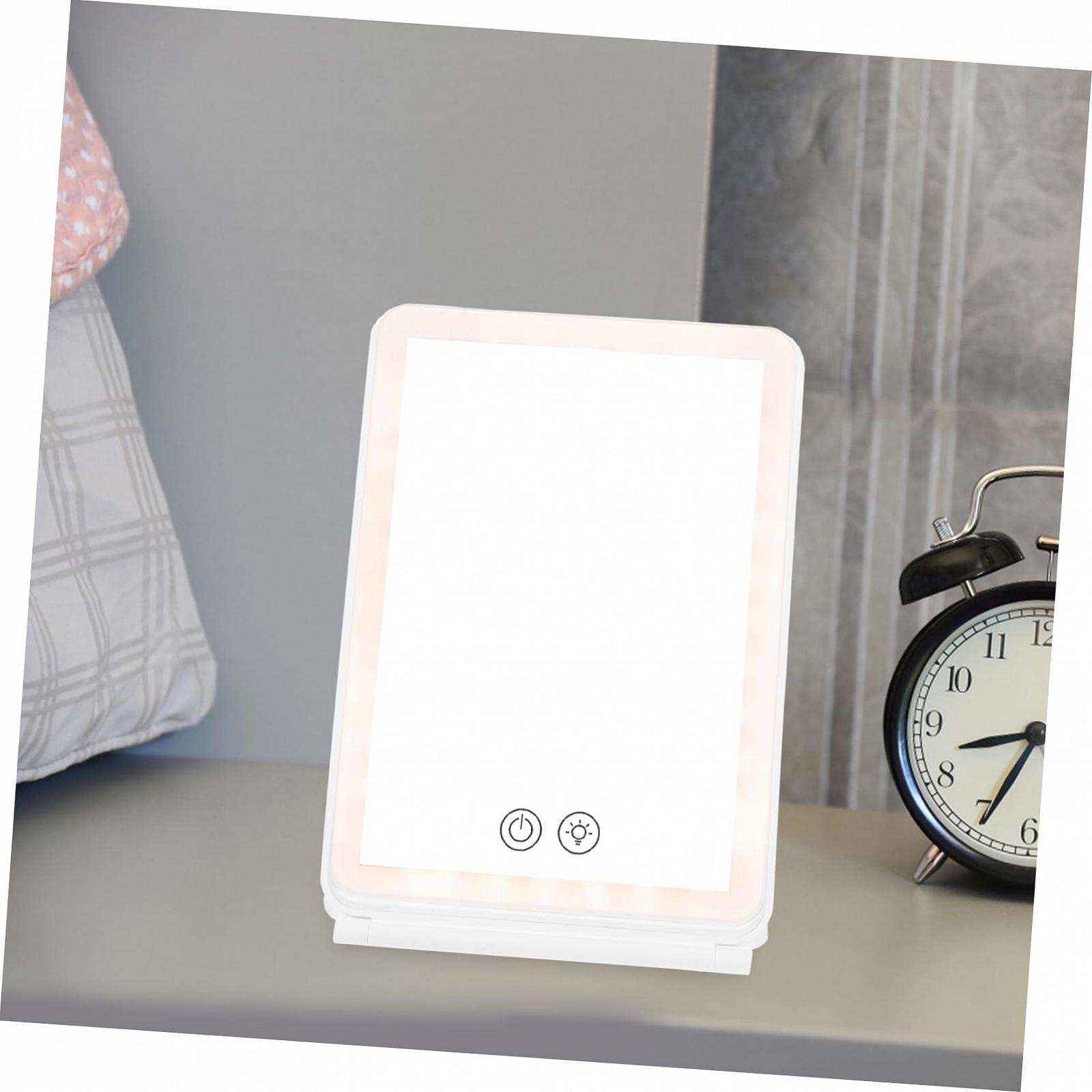 Зеркало Angoily Schminkspiegel С подсветкой Гигиеническое Портативное Белое ABS, фото №7 Зеркало Angoily Schminkspiegel С подсветкой Гигиеническое Портативное Белое ABS, фото №7