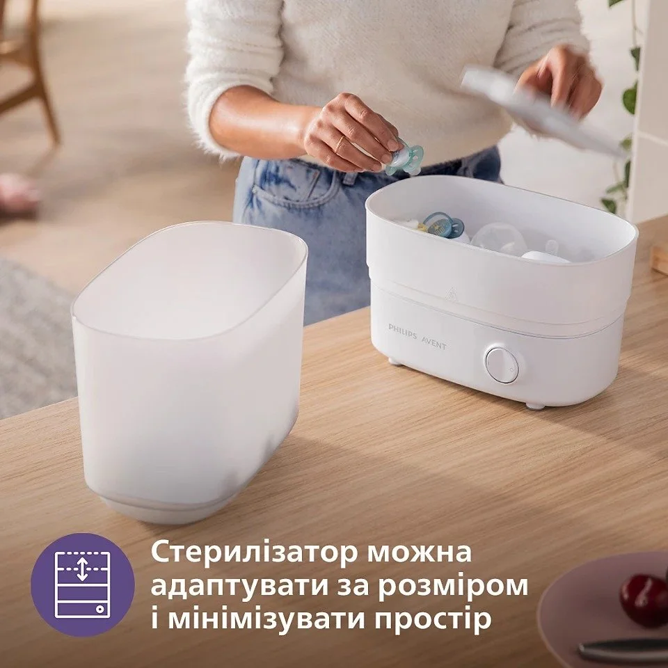 Стерилізатор для дитячих пляшок Philips Avent SCF291/30 / Білий, фото №3