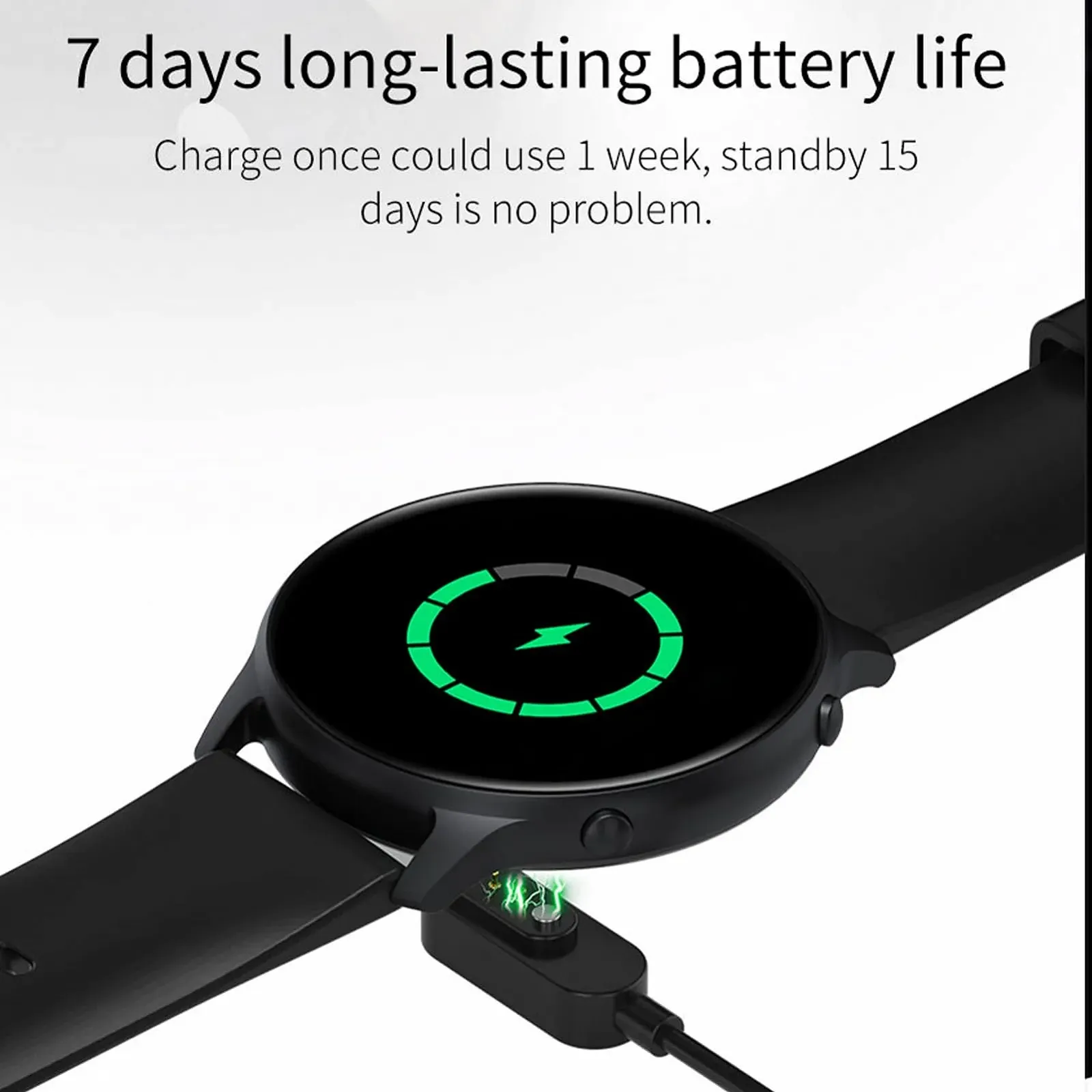 Смарт-часы Findtime для женщин, 1.28 дюйма, Bluetooth 5.0, монитор сердечного ритма, шагомер, водонепроницаемые 3ATM, фото №3