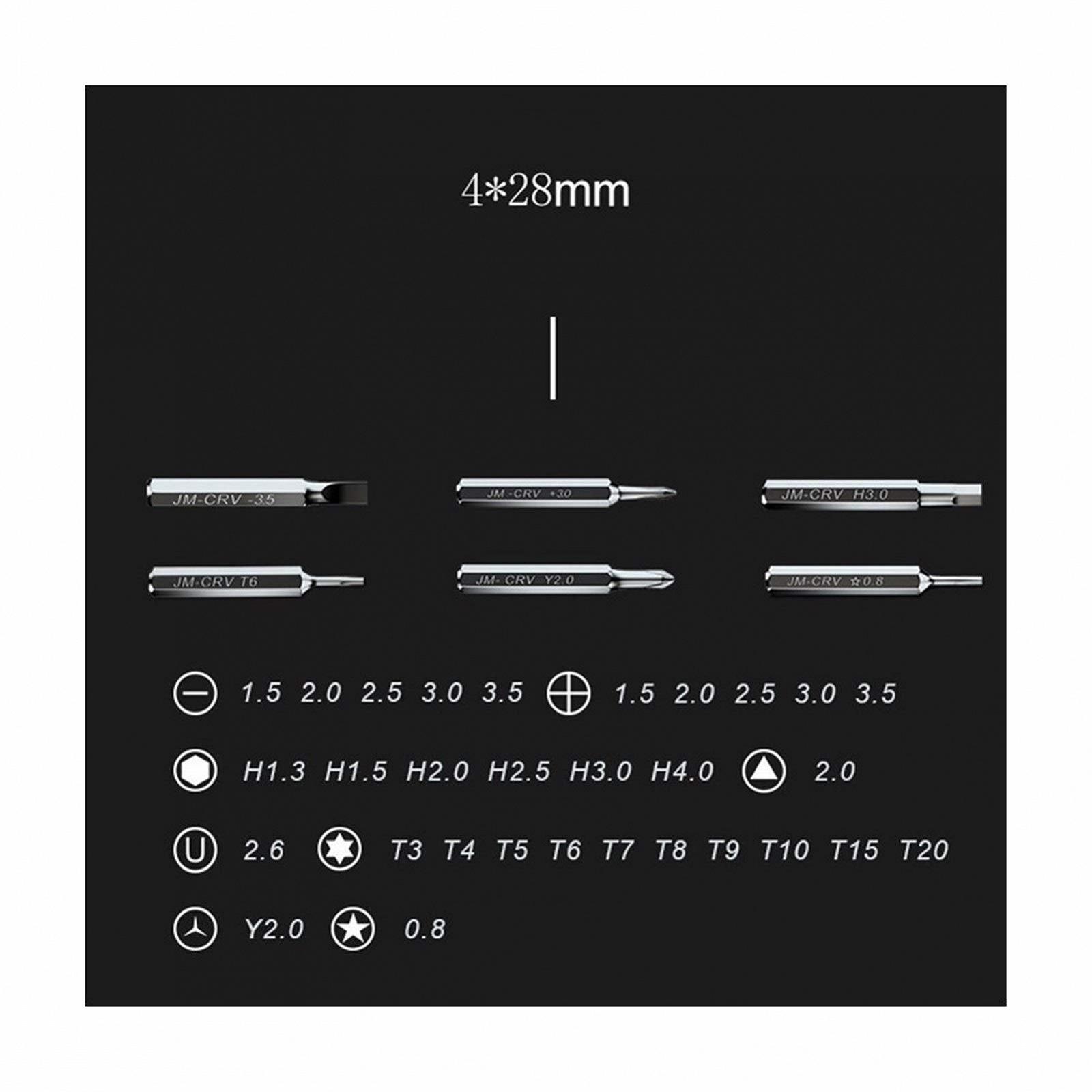 Набор отверток DShanLa 33-в-1 Precision Magnetic Torx, фото №5 Набор отверток DShanLa 33-в-1 Precision Magnetic Torx, фото №5