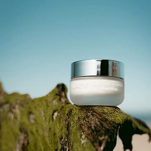 Маска для лица GREY Berlin Pure Skin Seaweed Увлажняющая, антивозрастная маска для лица с исландскими водорослями и зеленой глиной для проблемной кожи, веганская натуральная косметика, сделано в Германии synthetic.ua - Фото 1