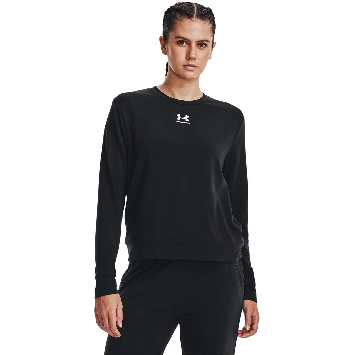 Кофта Under Armour Rival Terry Crew Жіноча, фото №2 Кофта Under Armour Rival Terry Crew Жіноча, фото №2