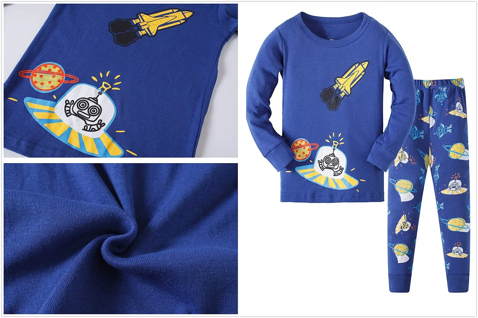 Комплект піжамний Lolpip для хлопчиків, з довгими рукавами, фото №2