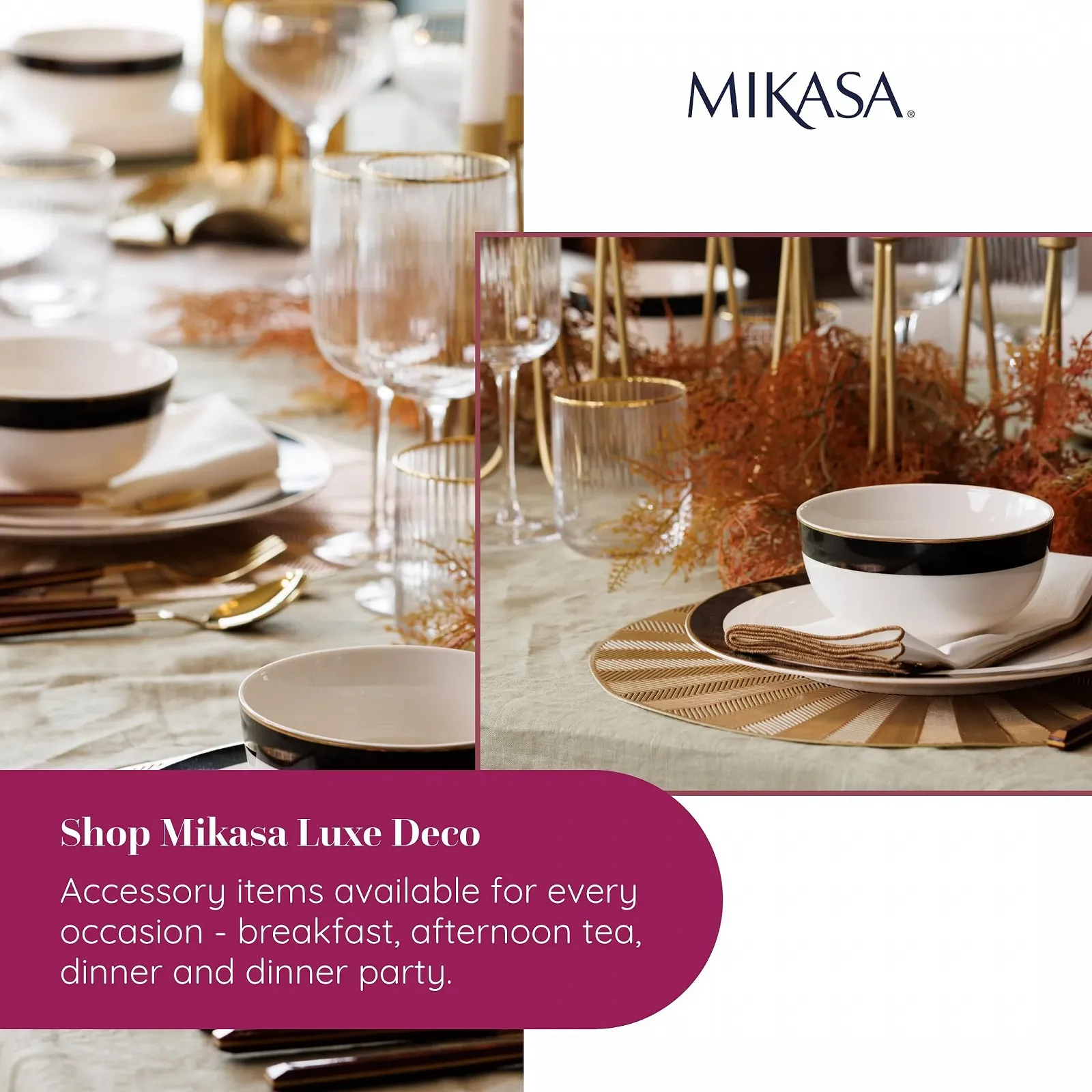 Миска MIKASA Luxe Deco Фарфоровая для хлопьев, набор 4 круглых миски с узором арт-деко, фото №8 Миска MIKASA Luxe Deco Фарфоровая для хлопьев, набор 4 круглых миски с узором арт-деко, фото №8