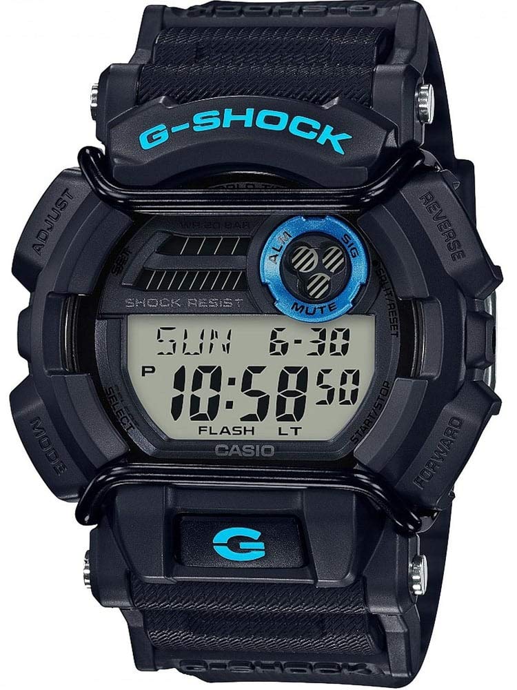 Годинник Casio G-Shock GD-400-1B2ER Black Strap Bracelet, фото №1