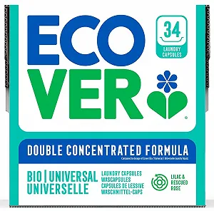 Капсулы для стирки Ecover с ароматом сирени 34 шт. цена на synthetic.ua - Фото 1 Капсулы для стирки Ecover с ароматом сирени 34 шт. synthetic.ua - Фото 1